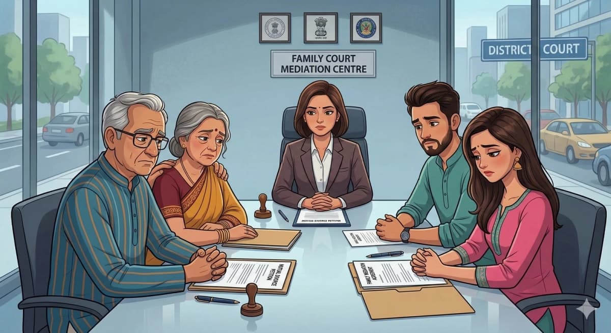 Legal article: NRI Mutual Divorce: Legal Process via Advocate Om Sharma (Surat)